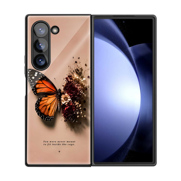 Wings of Change Samsung Z Fold Glass Case