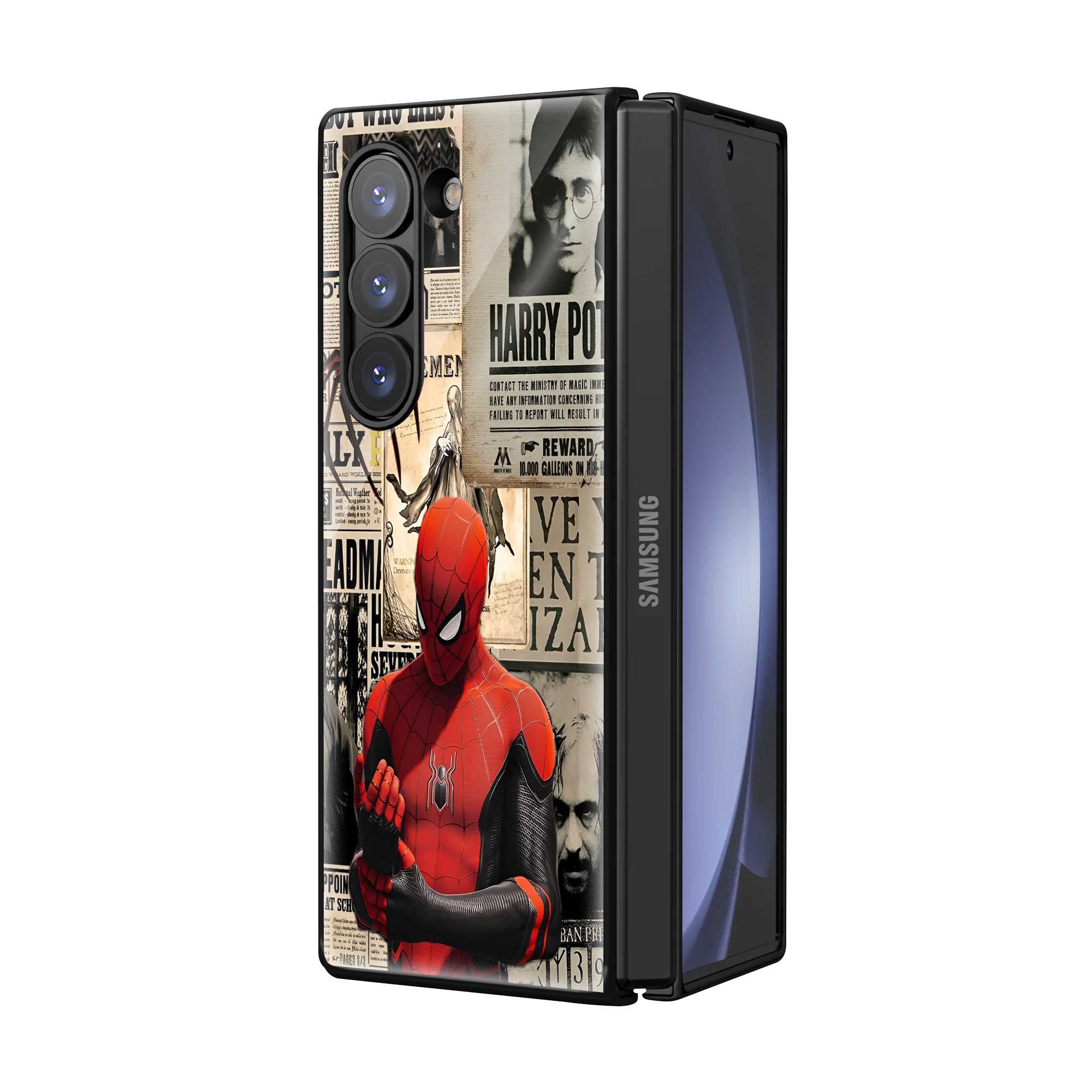 Wizard Web Samsung Z Fold Glass Case Secondary image