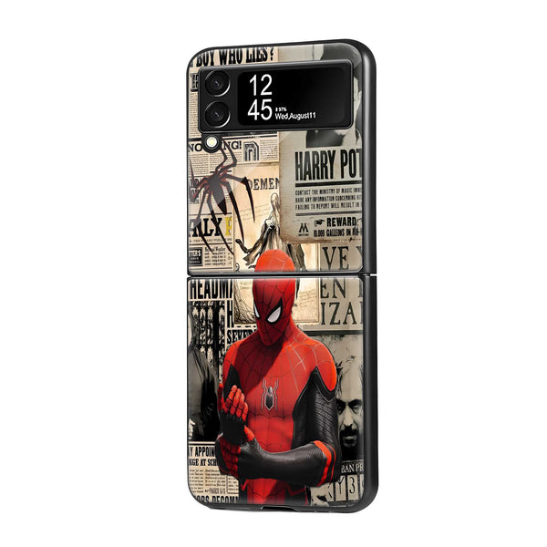 Wizard Web Samsung Z Flip Glass Case