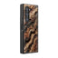 Wooden Texture Samsung Z Fold Glass Case