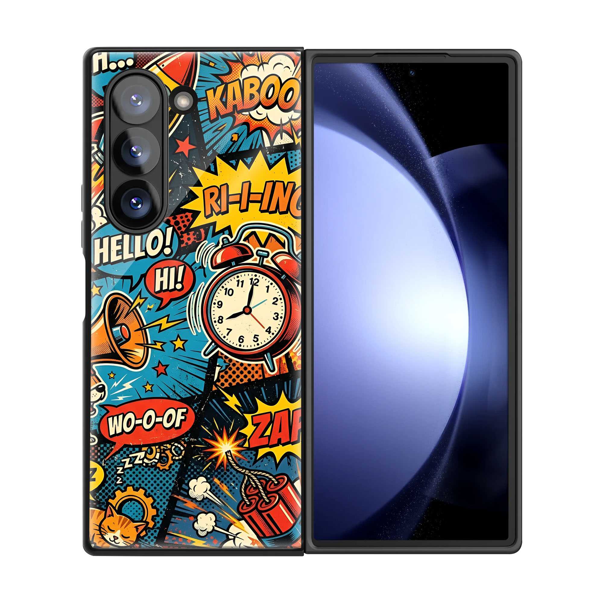 Zap Zone Samsung Z Fold Glass Case