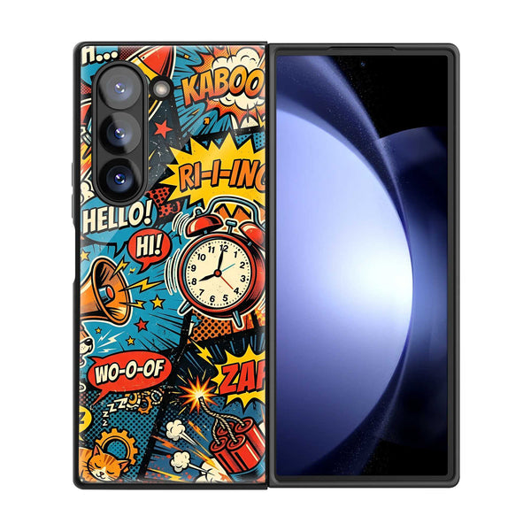 Zap Zone Samsung Z Fold Glass Case