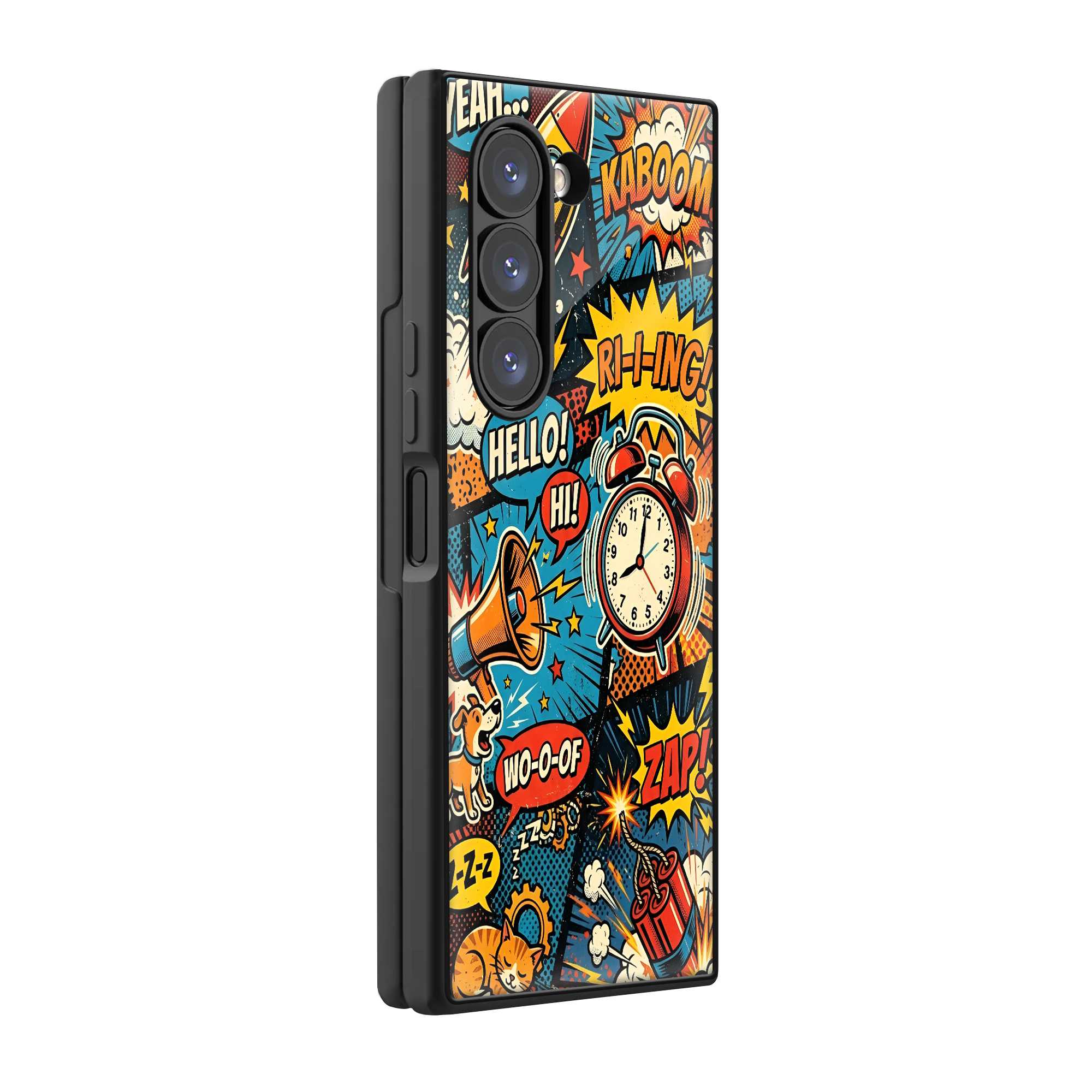 Zap Zone Samsung Z Fold Glass Case