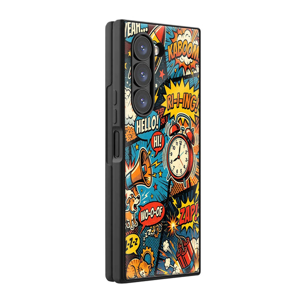 Zap Zone Samsung Z Fold Glass Case