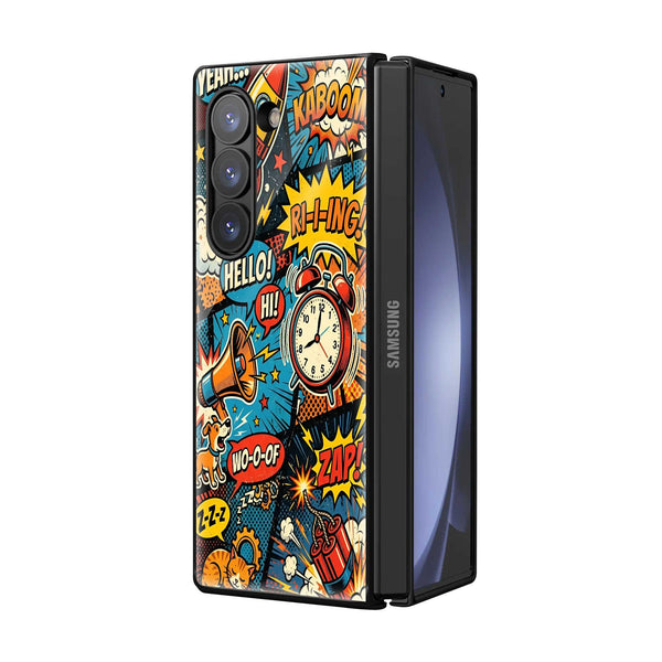 Zap Zone Samsung Z Fold Glass Case