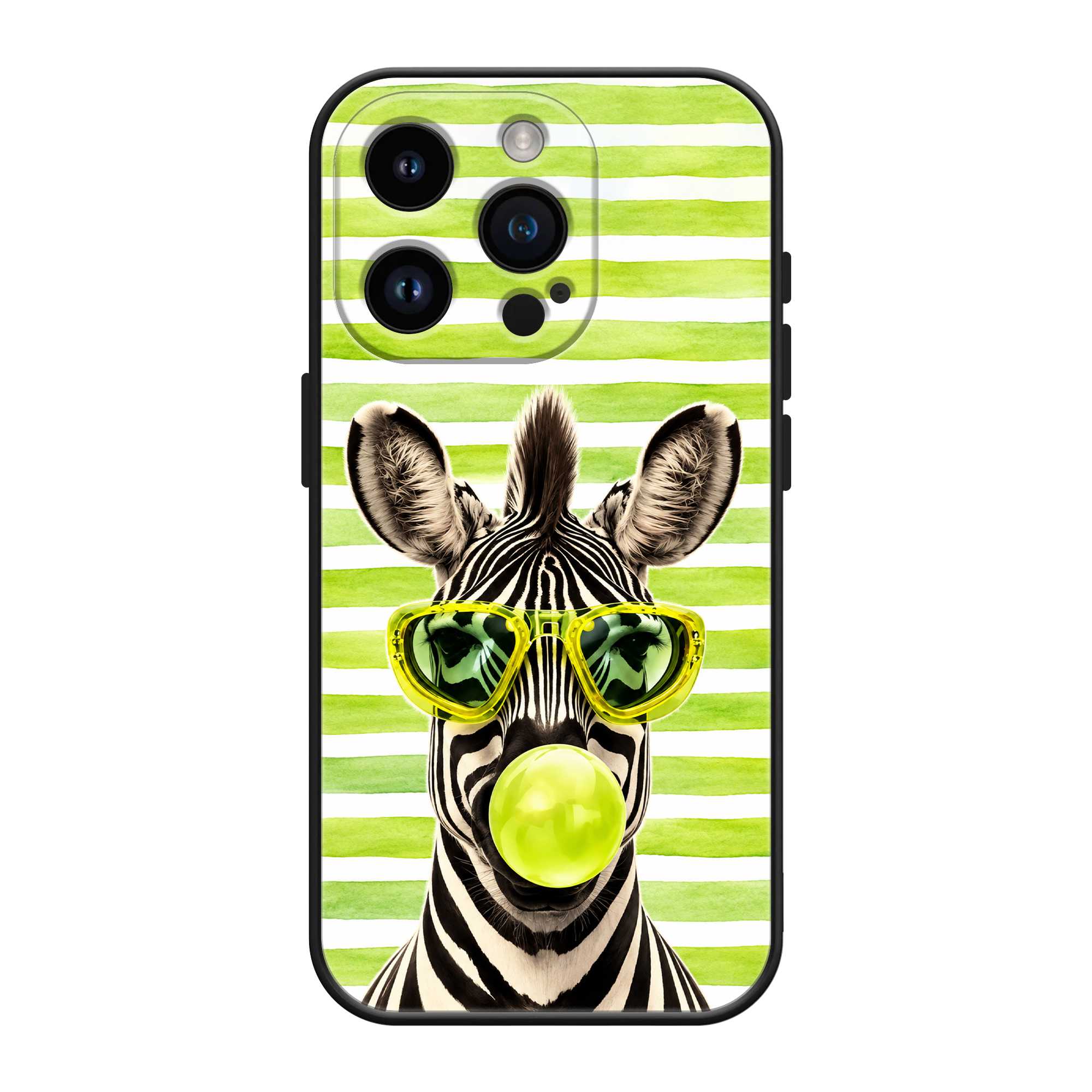 Zebra Bubble Silicone Case
