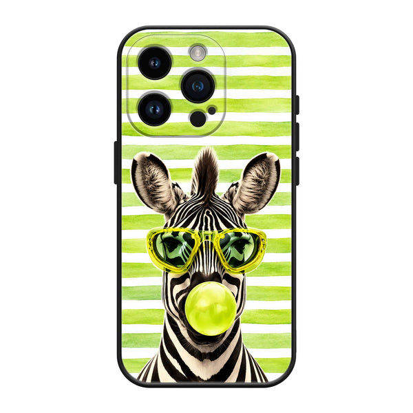Zebra Bubble Silicone Case
