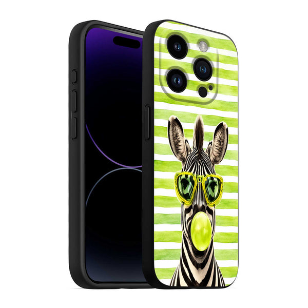 Zebra Bubble Silicone Case