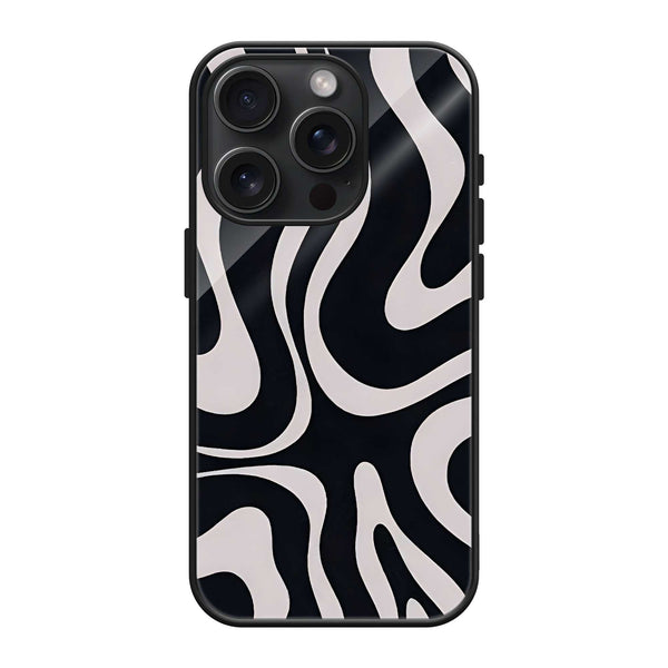 Zebra Luxe Glass Case
