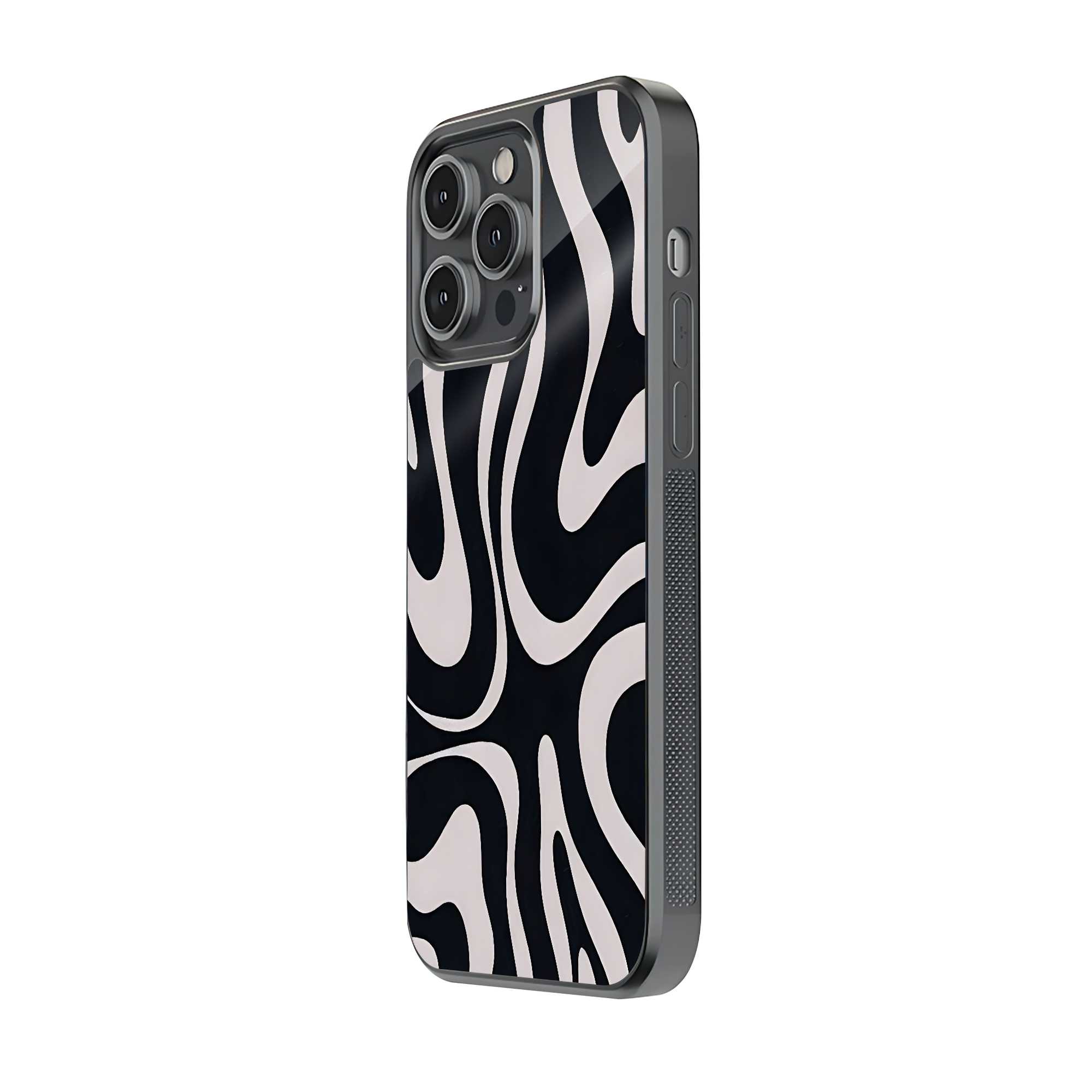 Zebra Luxe Glass Case