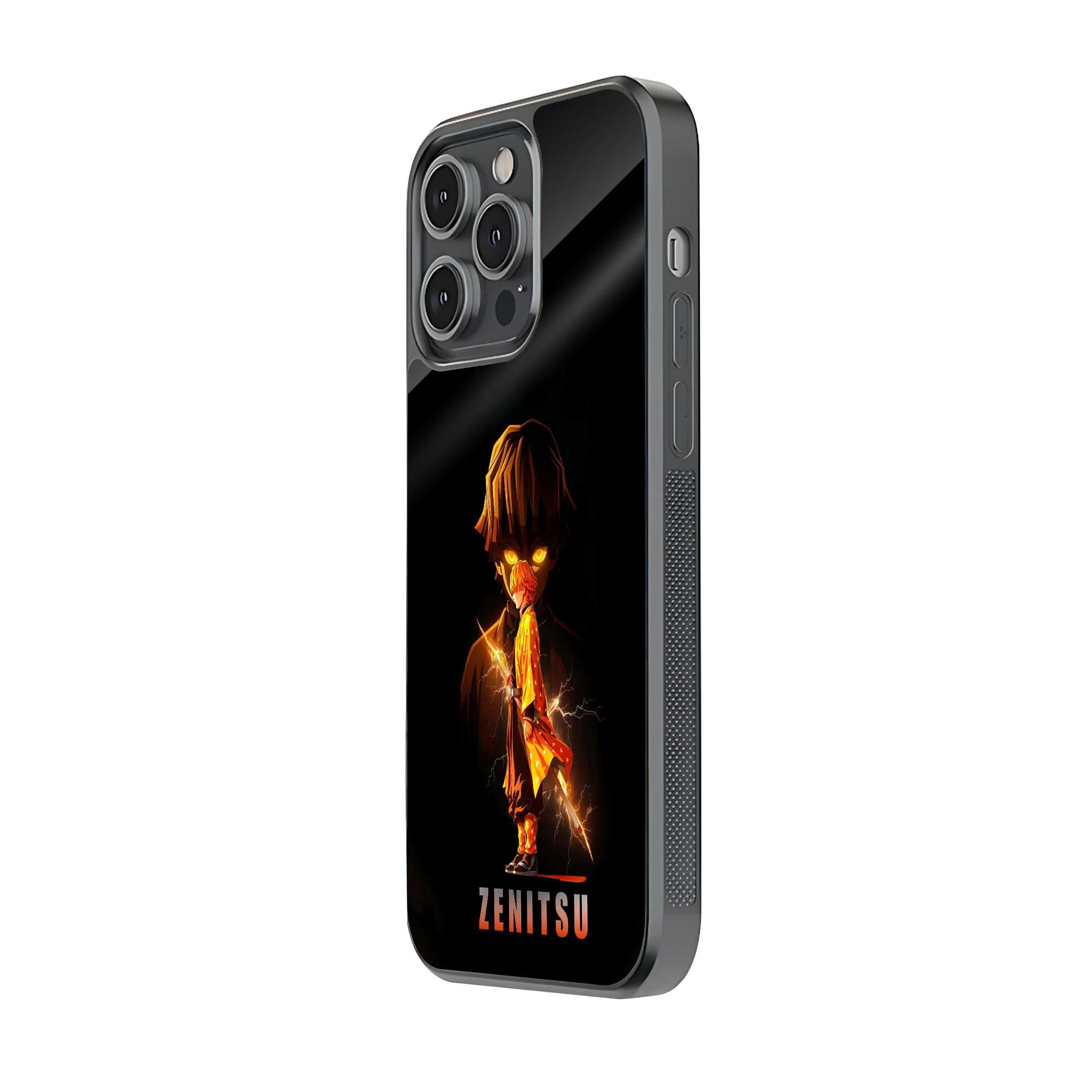 Zenitsu Thunder Glass Case Secondary image