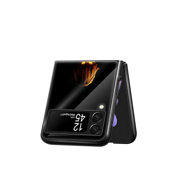 Zenitsu Thunder Samsung Z Flip Glass Case