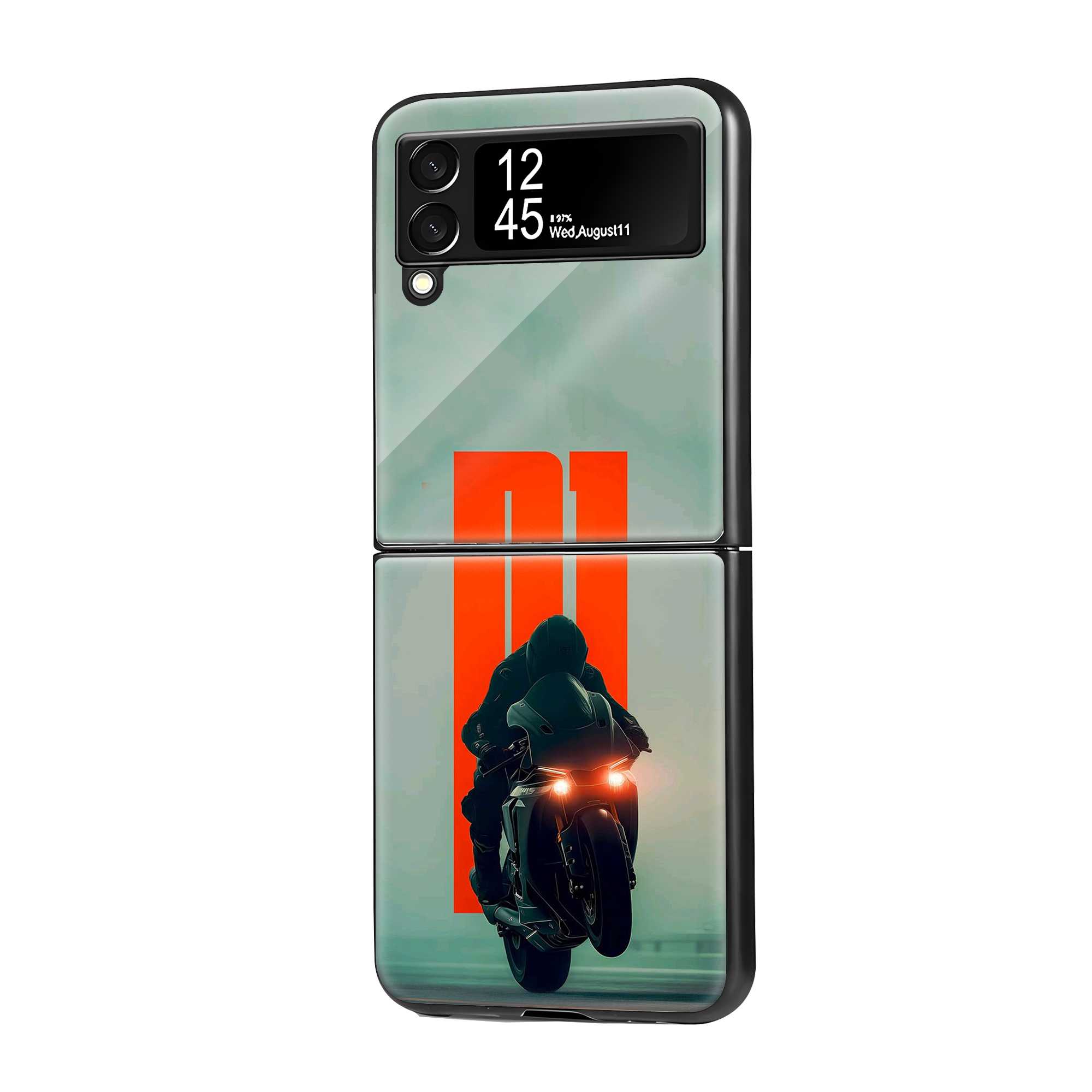 Zero One Samsung Z Flip Glass Case