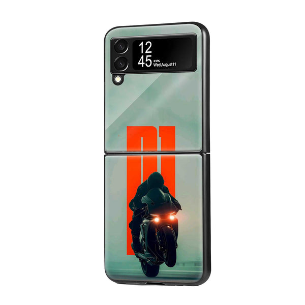 Zero One Samsung Z Flip Glass Case