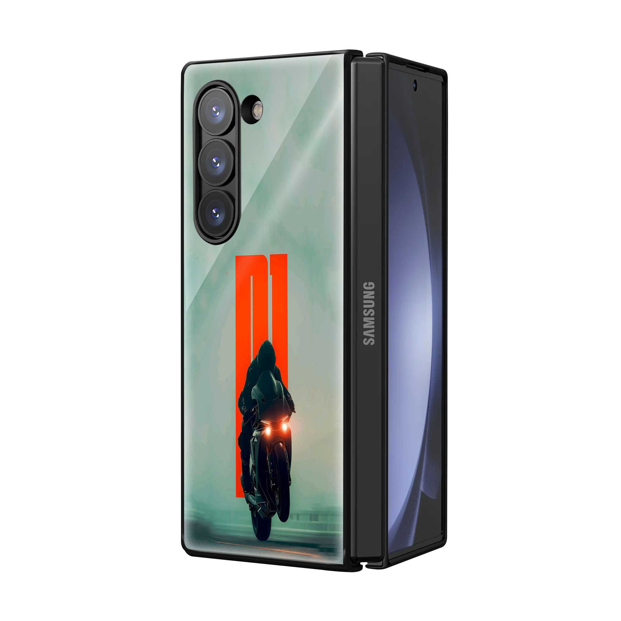 Zero One Samsung Z Fold Glass Case Secondary image