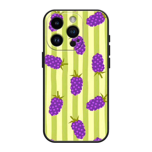 Zigzag Vanilla Berry Silicone Case