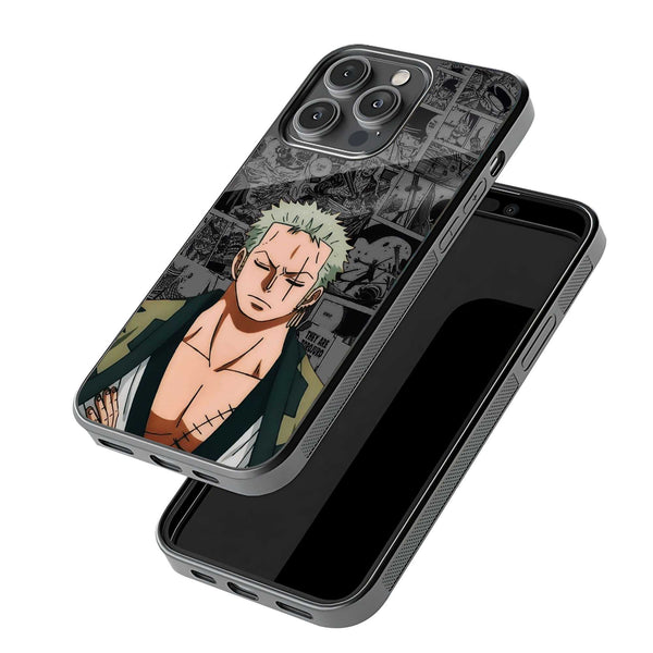 Zoro Manga Glass Case