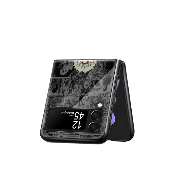Zoro Manga Samsung Z Flip Glass Case