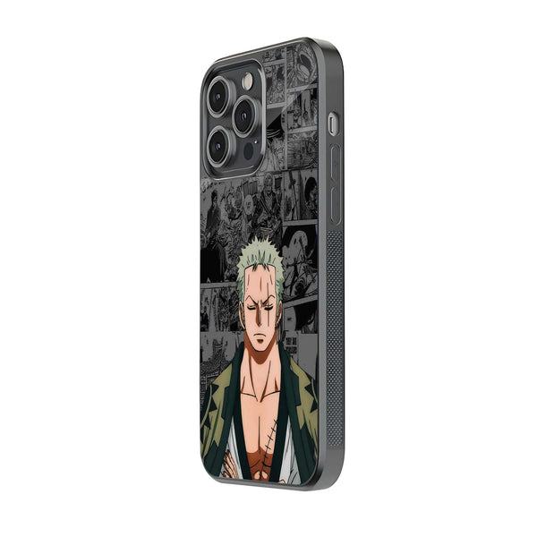 Zoro Manga Glass Case