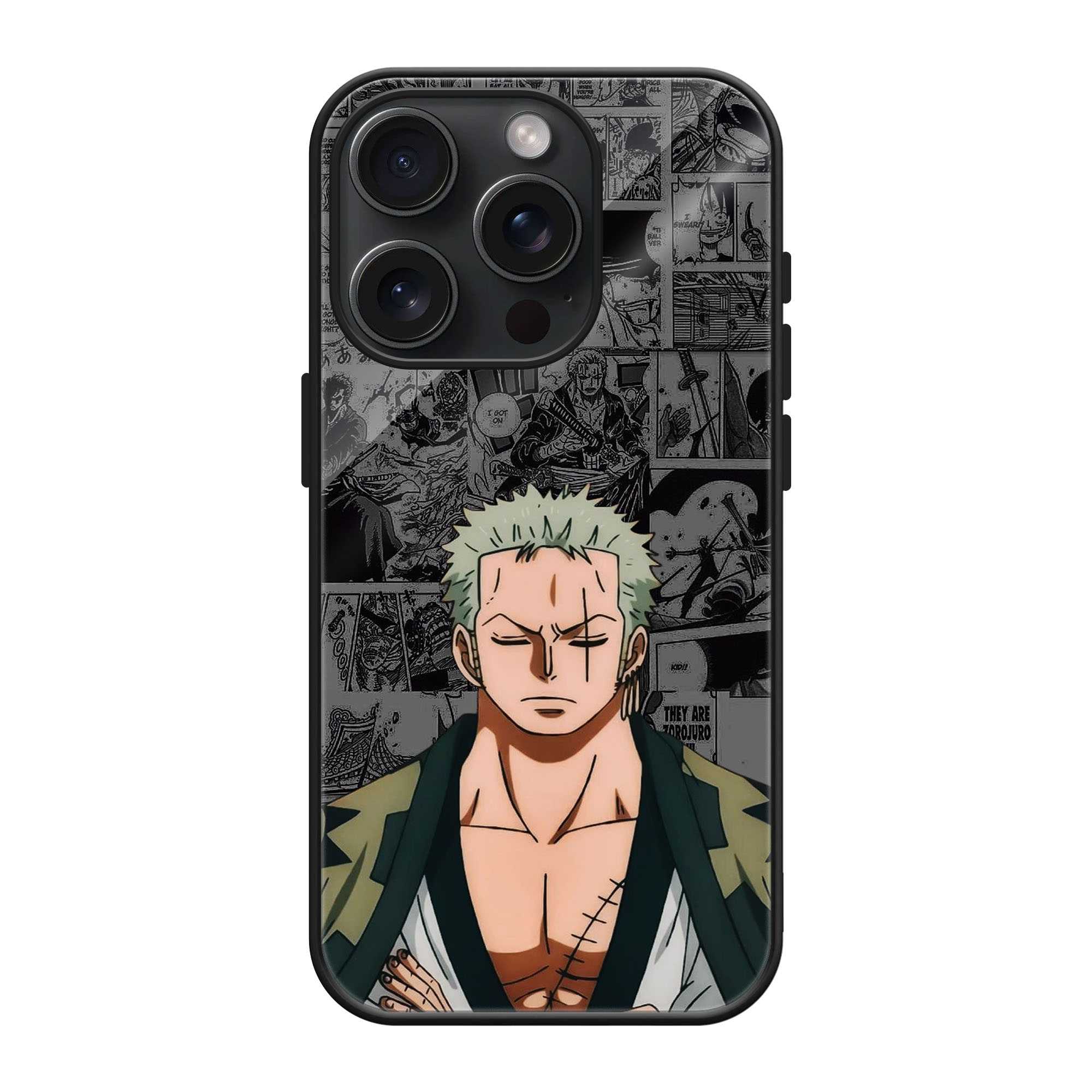 Zoro Manga Glass Case
