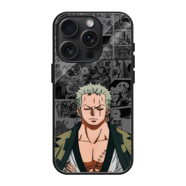 Zoro Manga Glass Case