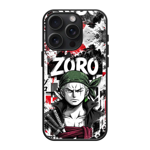 Zoro The Swordsman Glass Case