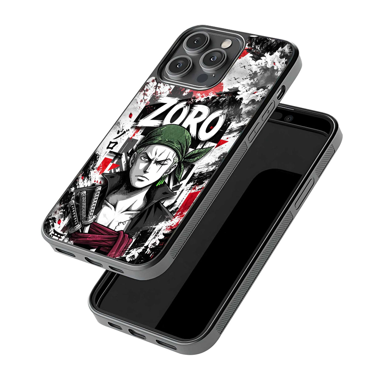 Zoro The Swordsman Glass Case
