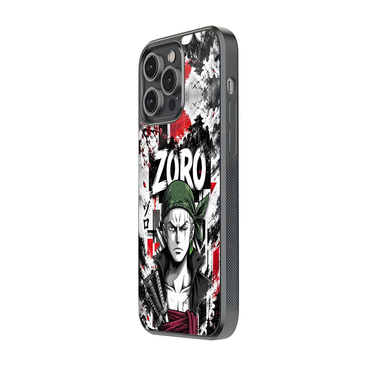 Zoro The Swordsman Glass Case