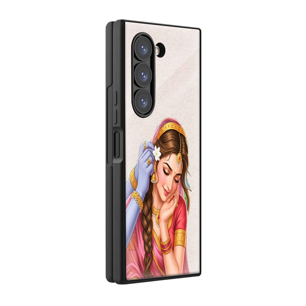 Prem Katha Samsung Z Fold Glass Case image 0