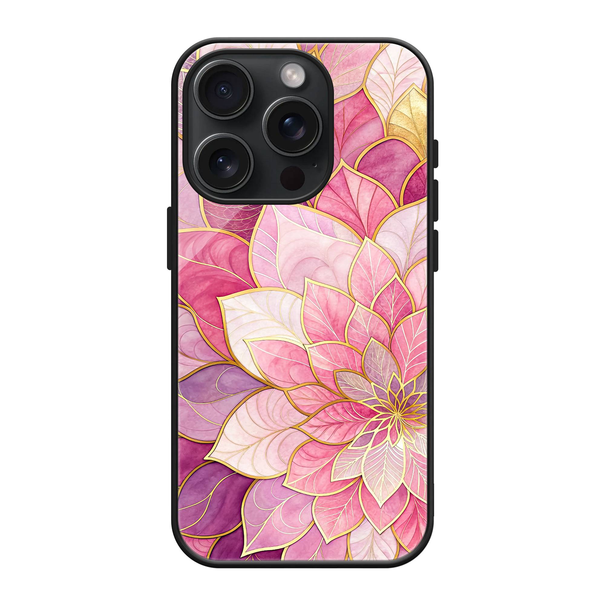 Gilded Bloom Glass Case image 0 Main image