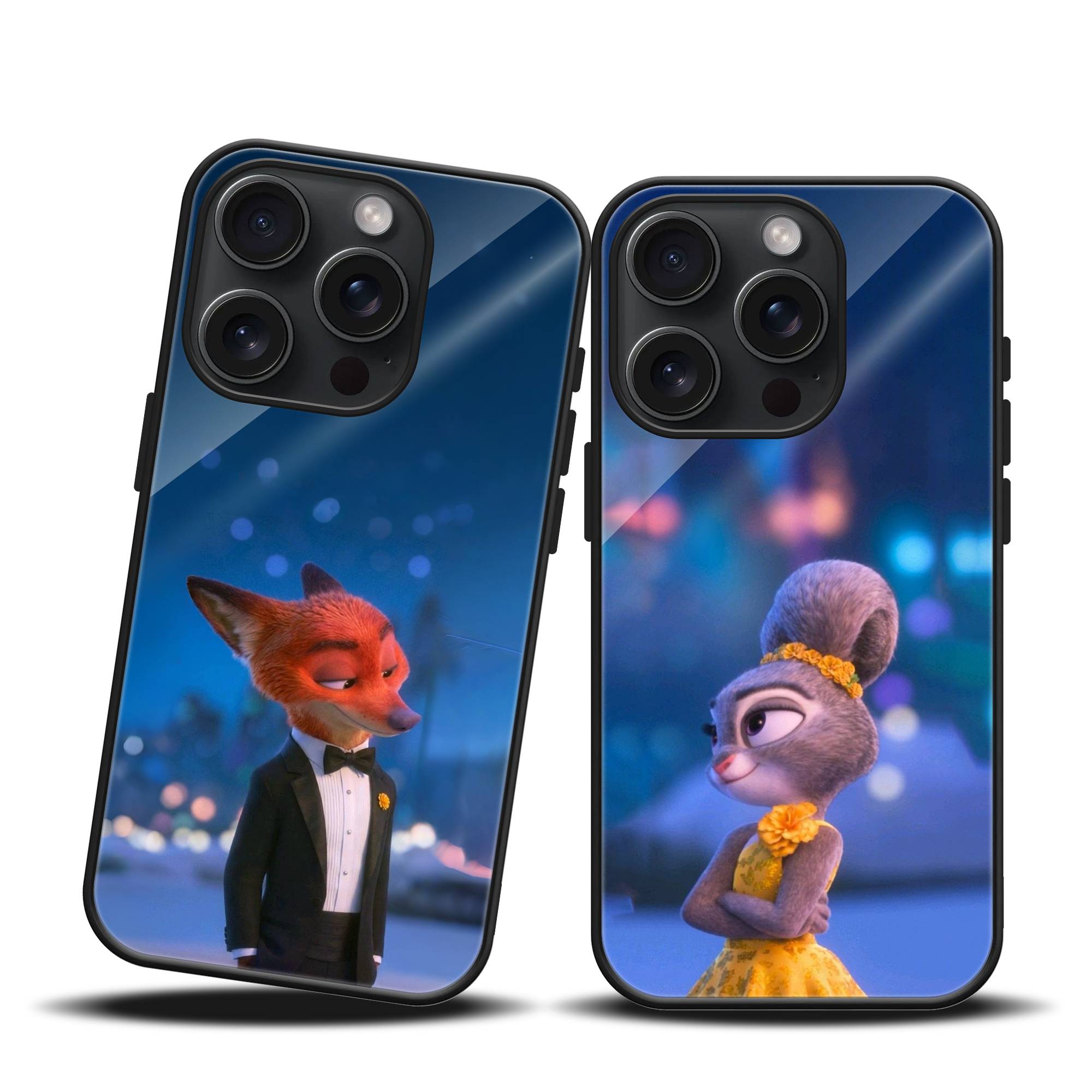 Moonlight Date Couple Mobile Case image 0