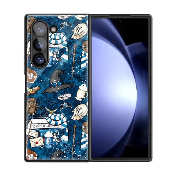Aesthetic Harry Samsung Z Fold Glass Case image 2