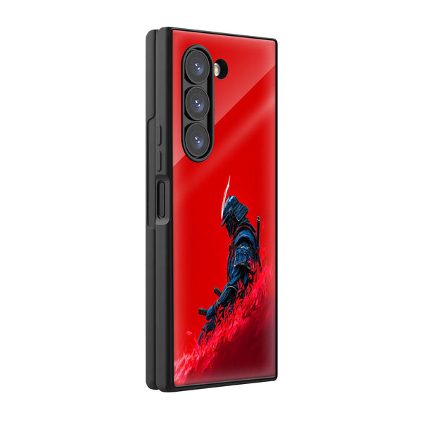 Silent Warrior Samsung Z Fold Glass Case image 0