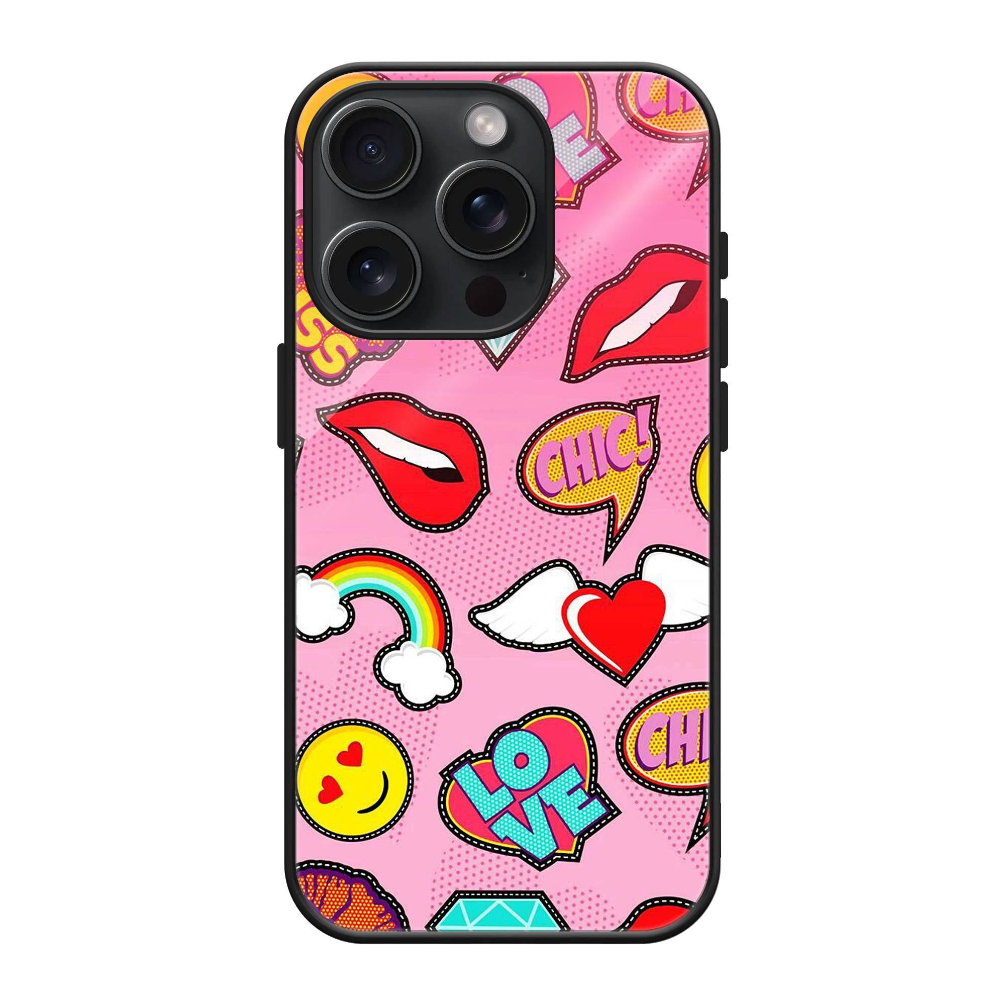 Sticker Pop Glass Case image 0 Main image