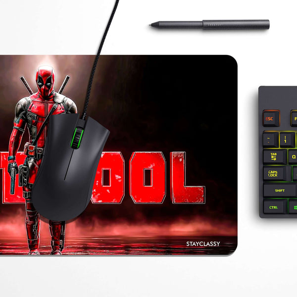 Standing Deadpool Desk Mat image 2