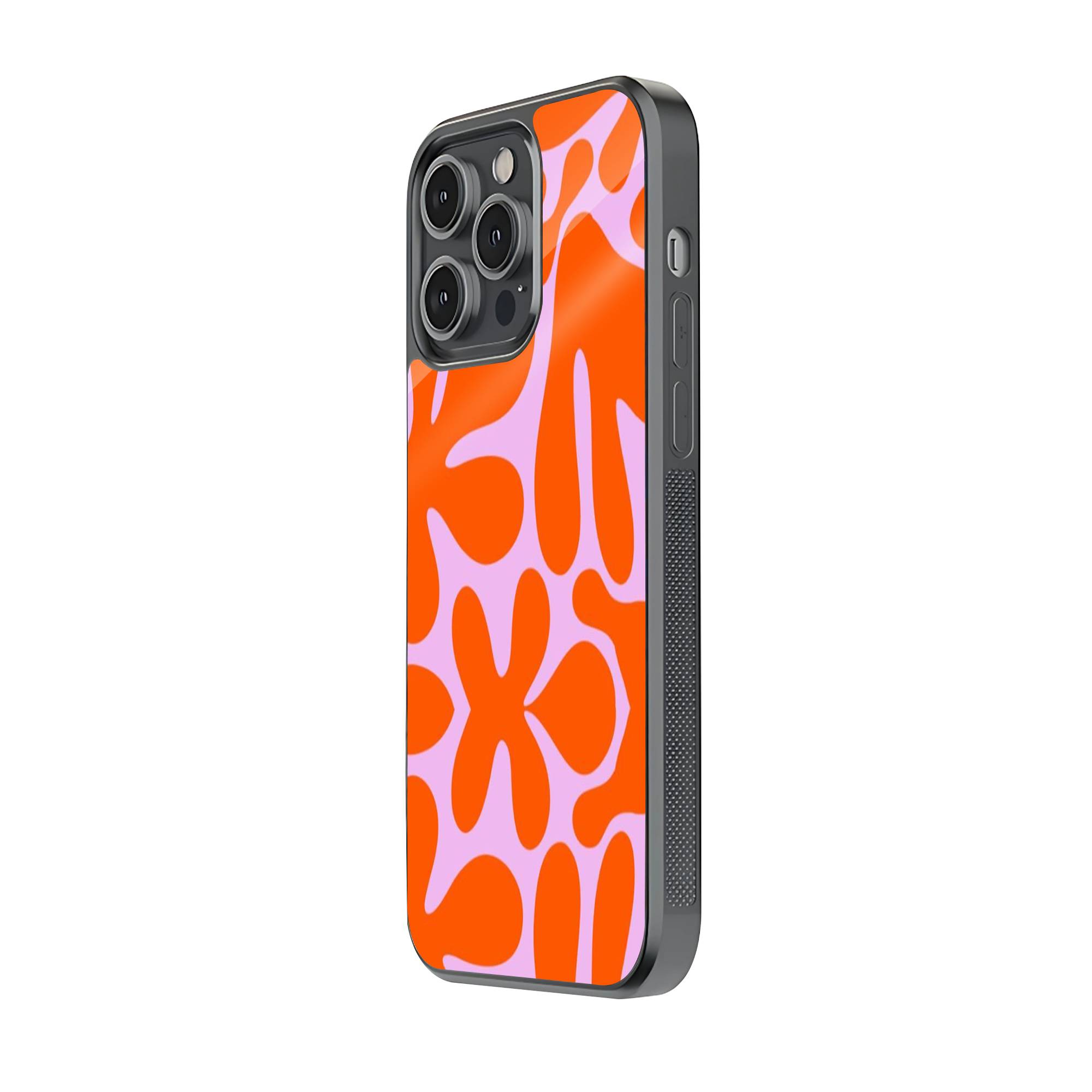 Flower Pop Art Glass Case Secondary image