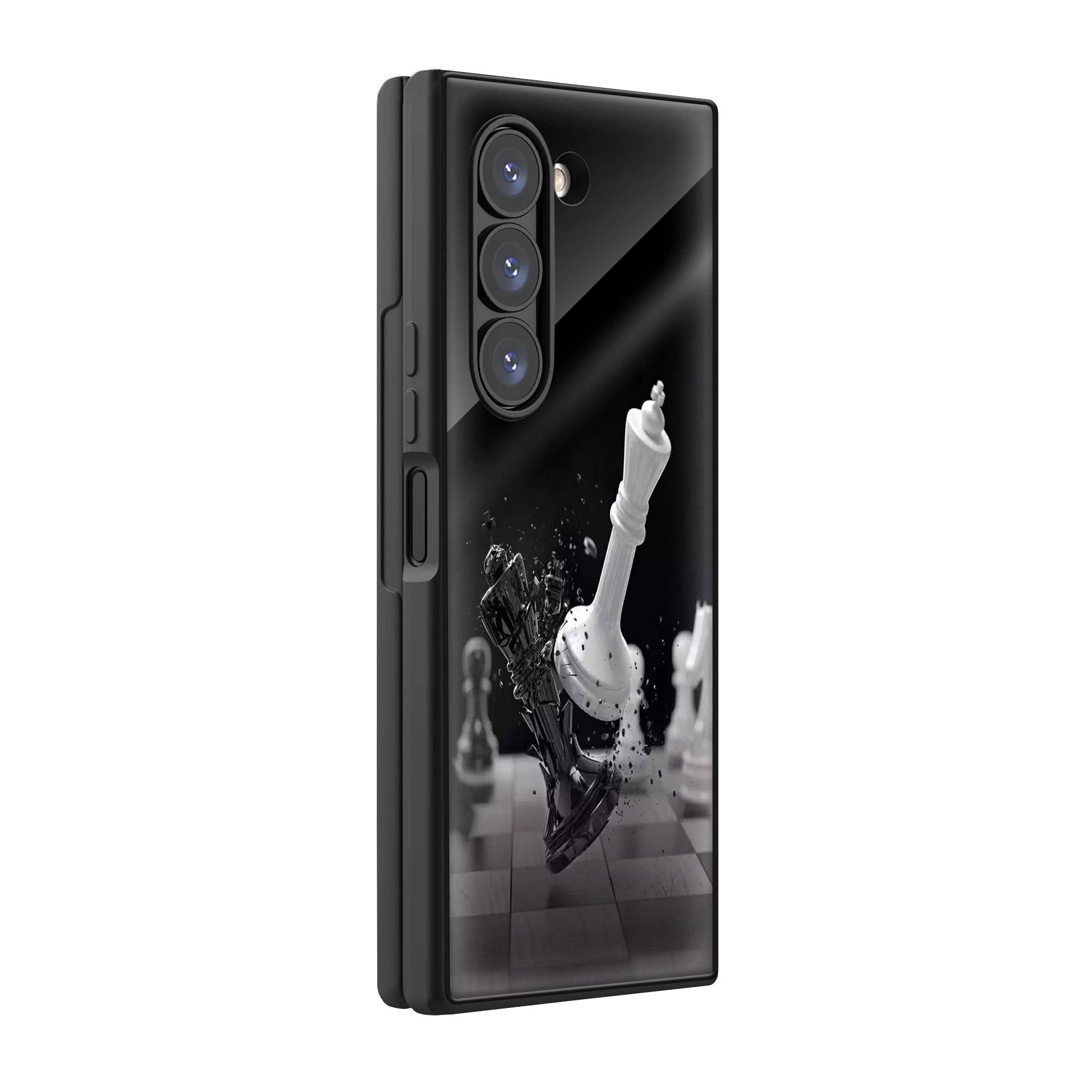 Chess Artistic Samsung Z Fold Glass Case image 0 Main image