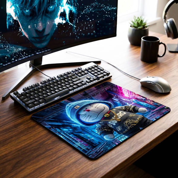 Doraemon Desk Mat - 7.5 x 9 Inch image