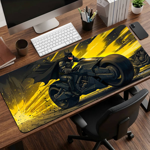 Batman Riding Desk Mat image 0