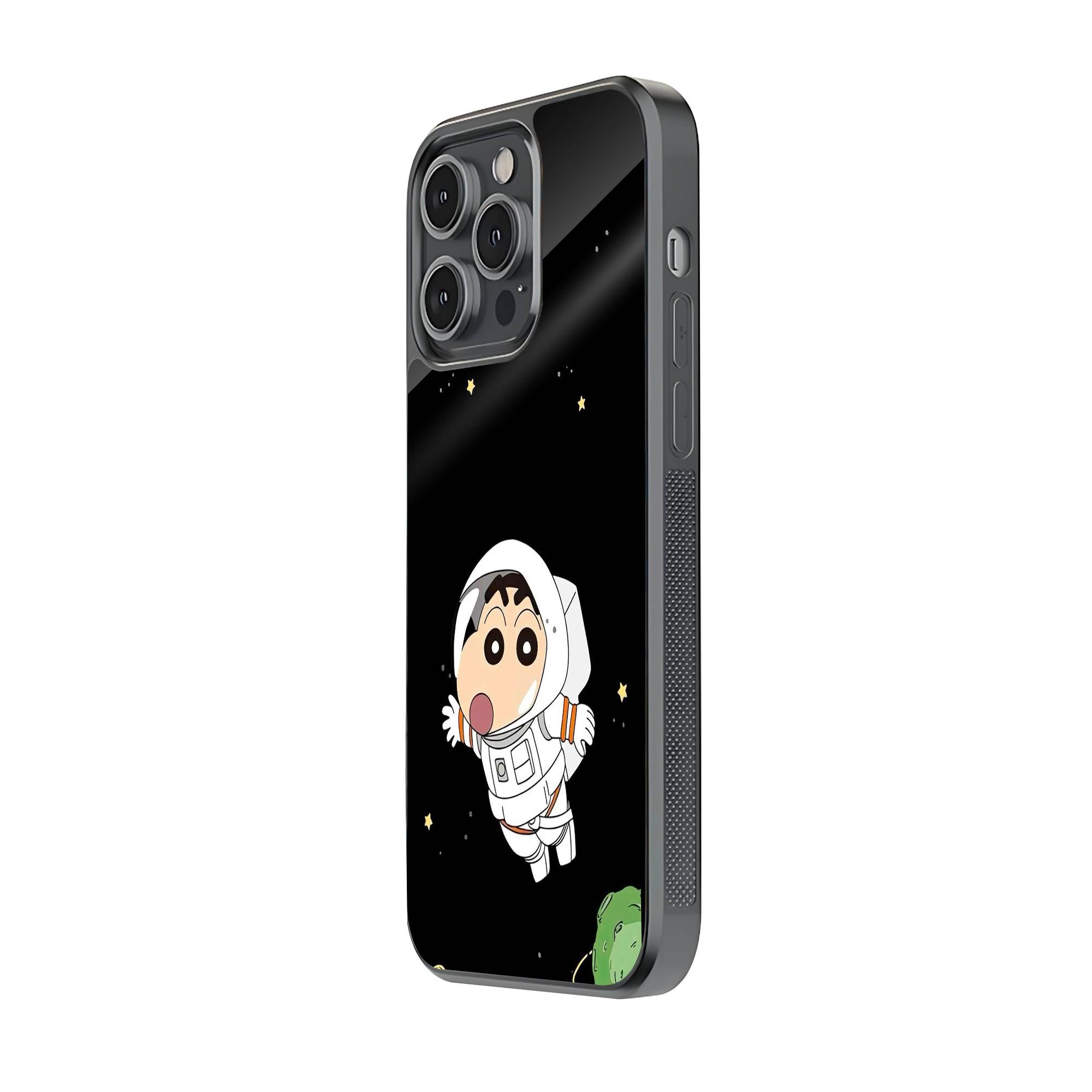 Cute Space Boy Glass Case Secondary image