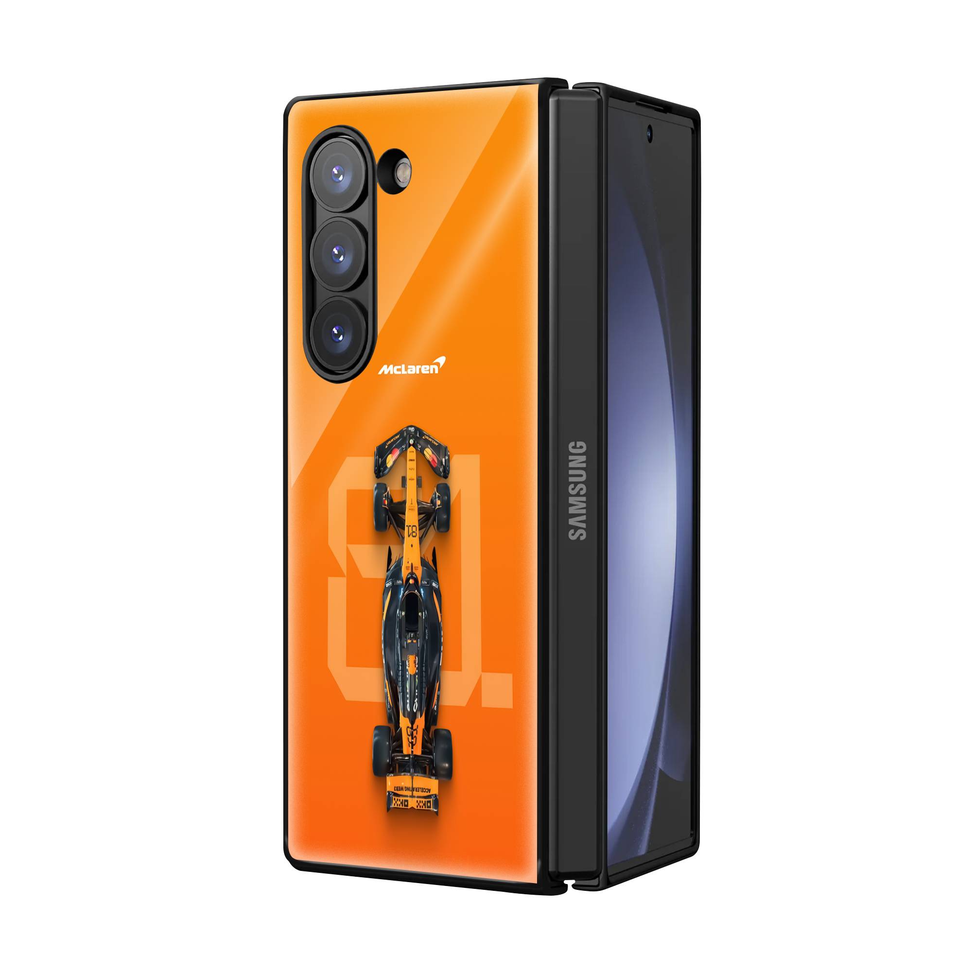 McLaren 81 Samsung Z Fold Glass Case Secondary image
