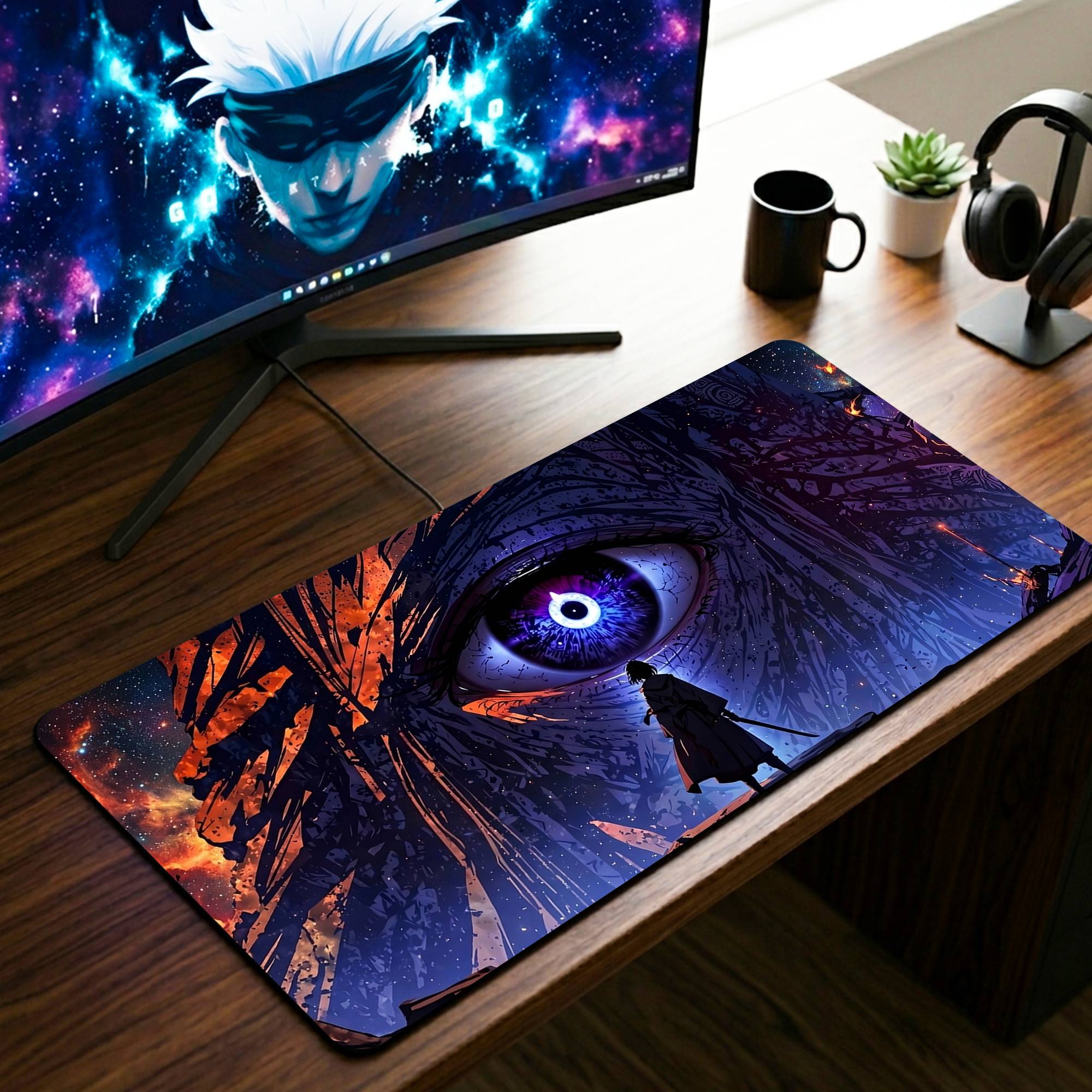 Stakes Fantasy Desk Mat - 11 x 23 Inch image