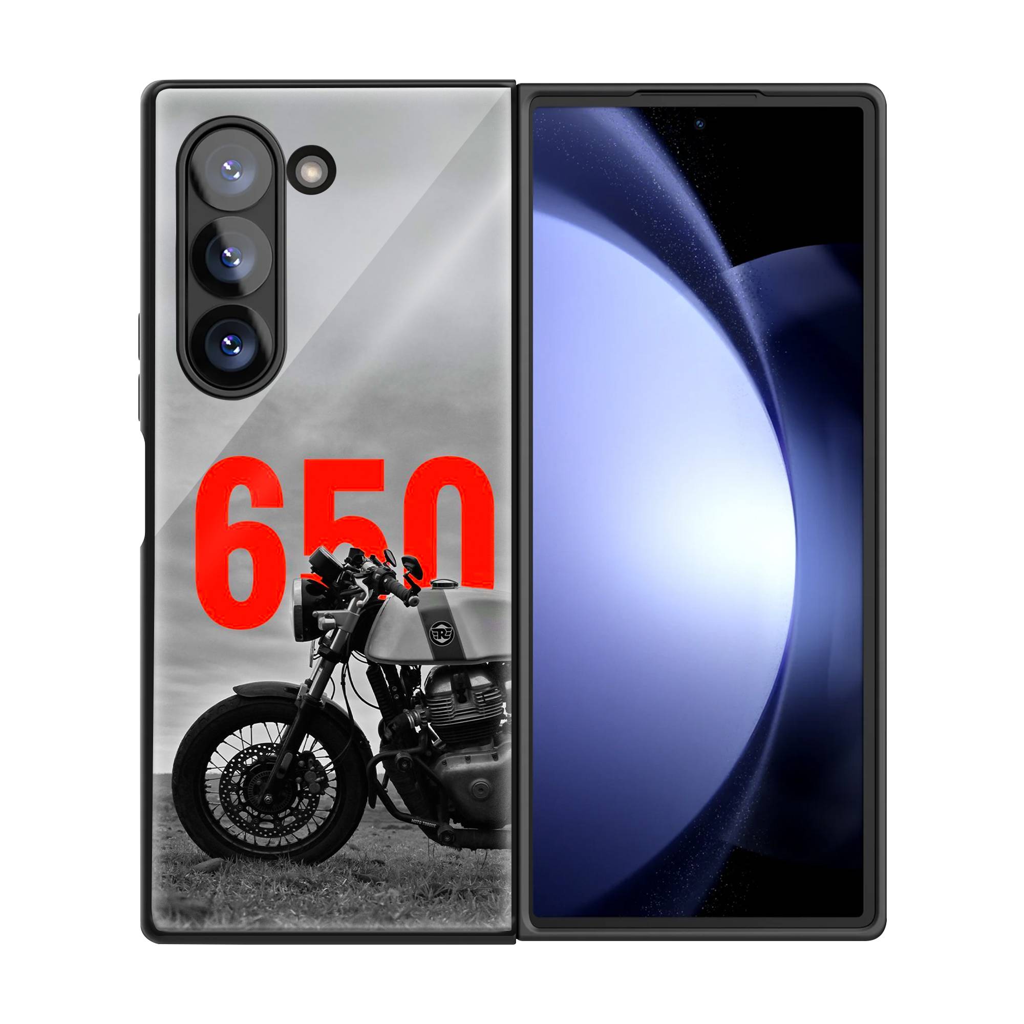 650 Beast Samsung Z Fold Glass Case image 2