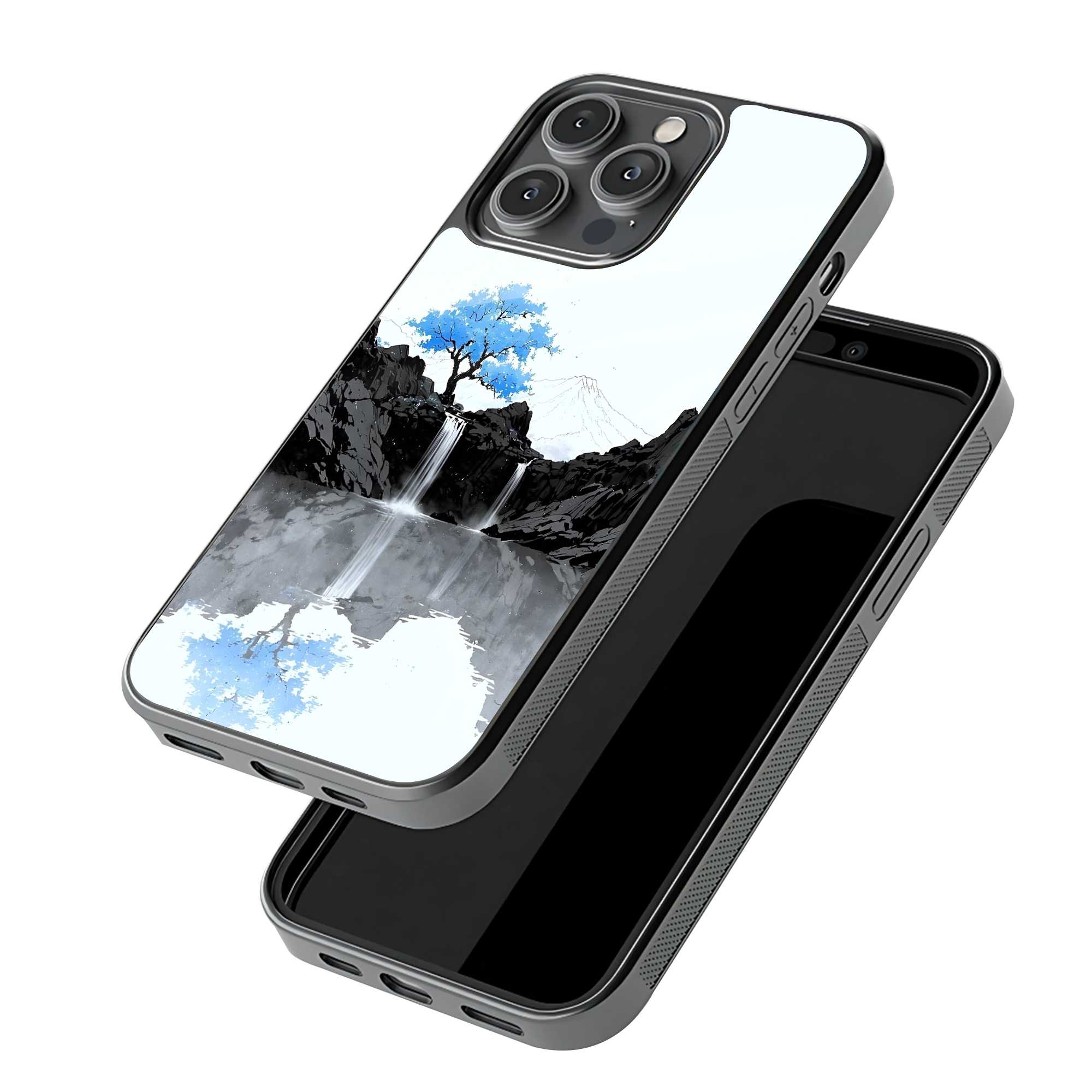 Mountain Calm Glass Case image 2