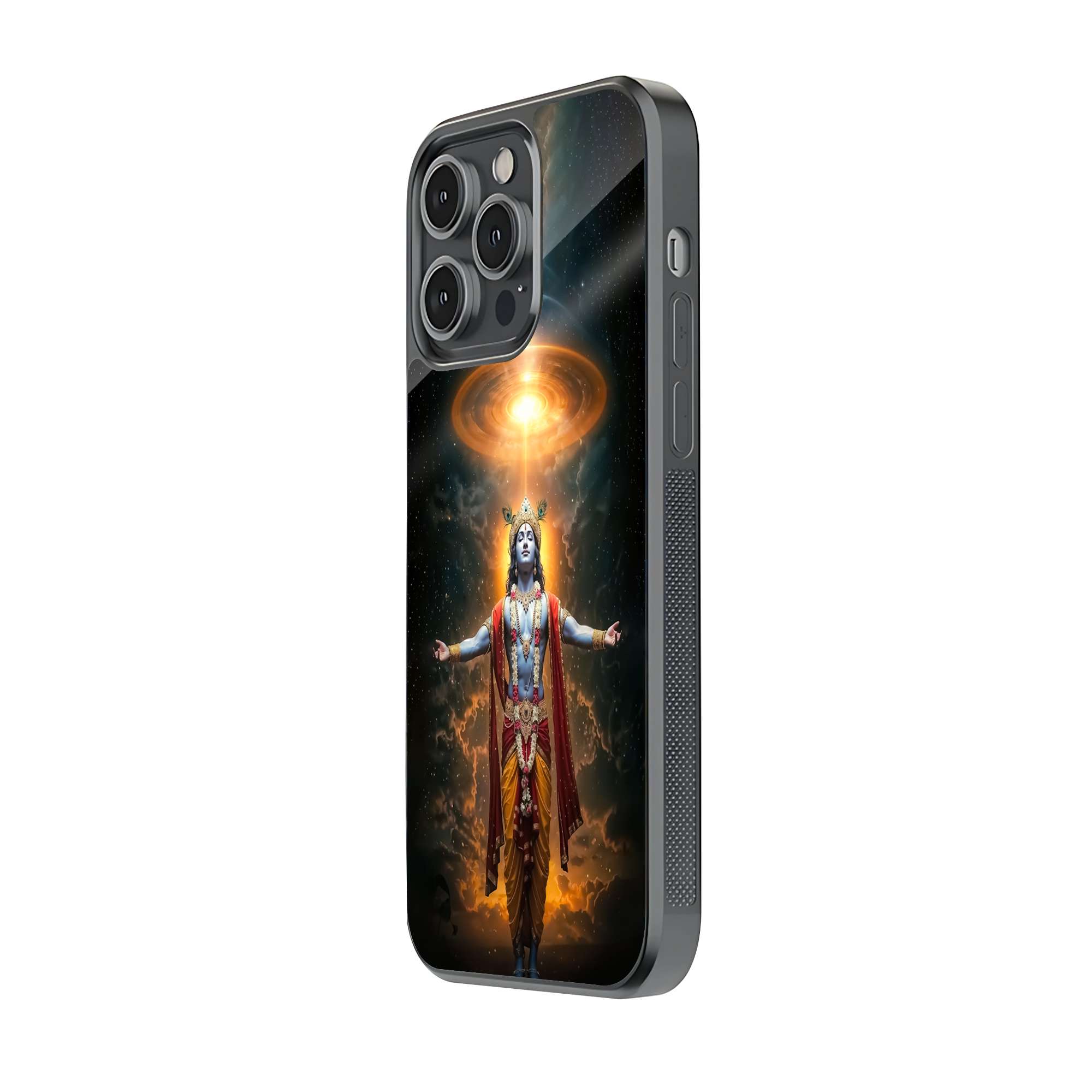 Lord Krishna Glass Case image 1