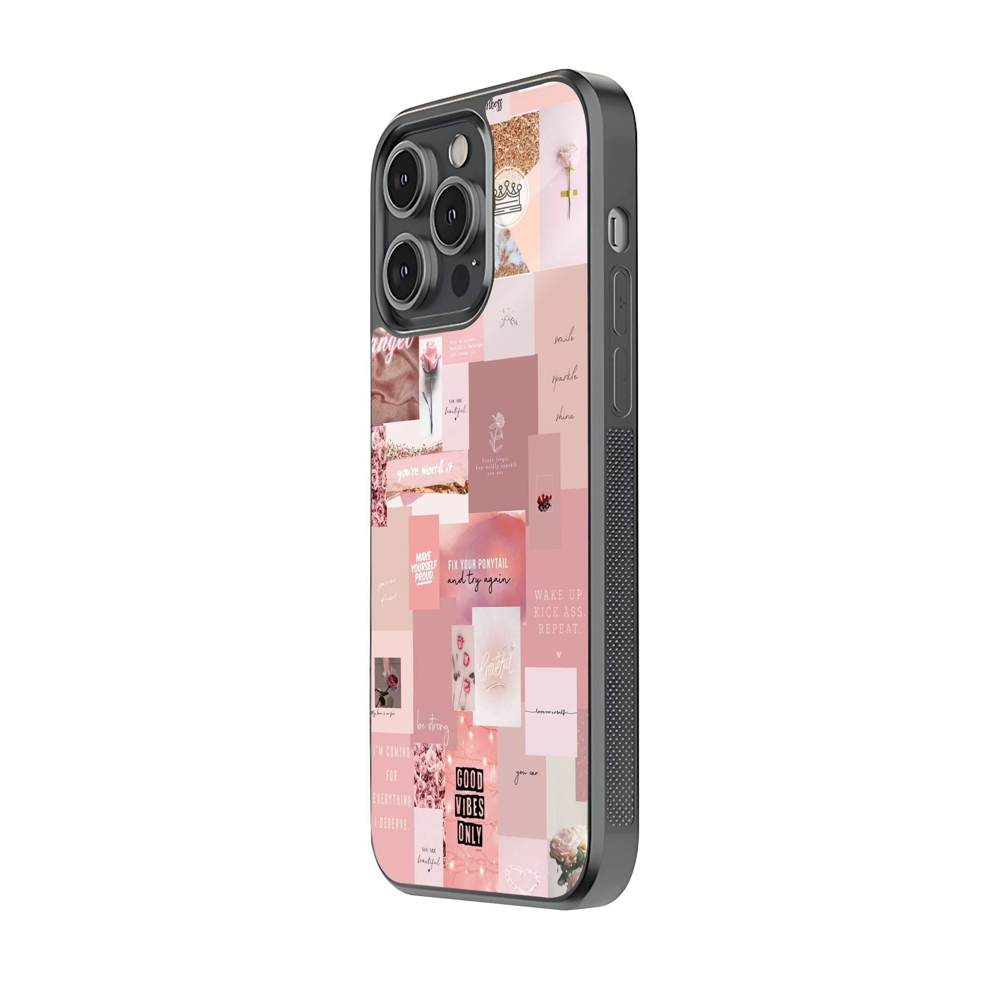 Good Vibes Glass Case Secondary image