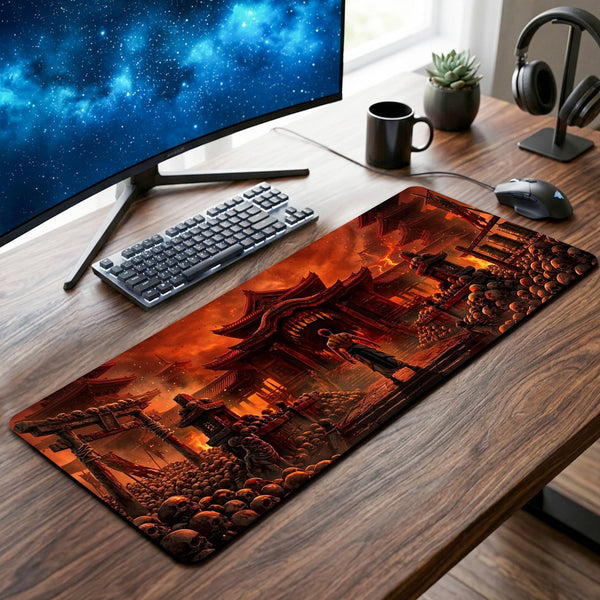 Domain Expansion Desk Mat - 12 x 32 Inch image