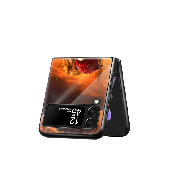 Cinematic Maratha Samsung Z Flip Glass Case image 2