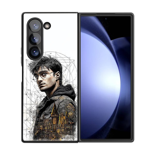 Potter's Plan Samsung Z Fold Glass Case image 2