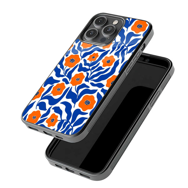 Blue Poppy Glass Case image 2